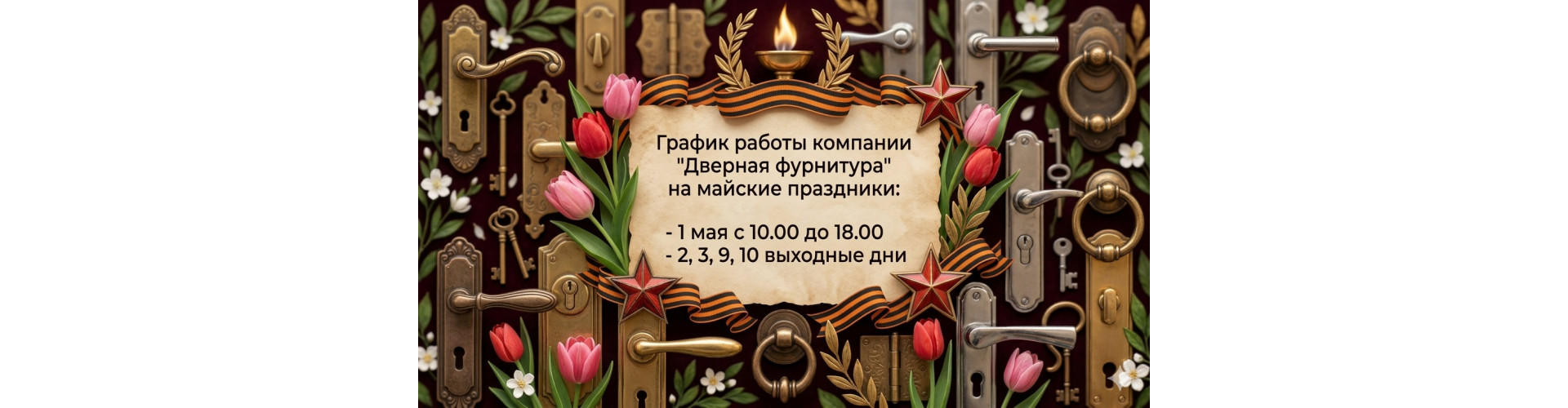 Режим работы в майские праздники