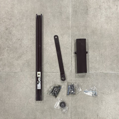 Доводчик Armadillo (Армадилло) дверной со скользящей тягой DCSLIDER45 (DCS-45) AL