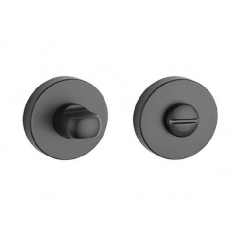 Завертка Накладка сантехническая APRILE R 7S WC BLACK черный