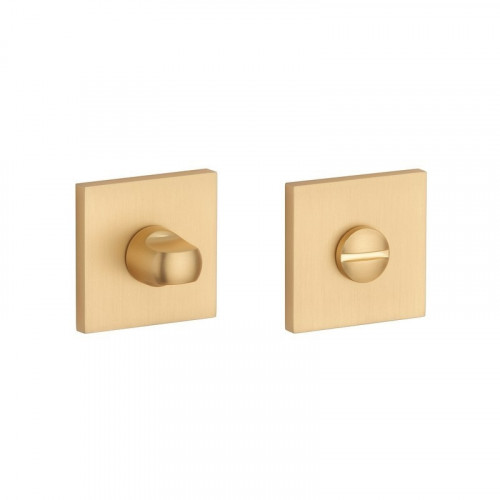 Завертка Накладка сантехническая APRILE WC Q 7S GOLD SATIN золото матовое