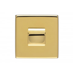 Фиксатор квадратный Extreza Hi-tech WC-R11 полированная латунь F06 [PVD]