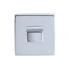 Фиксатор квадратный Extreza Hi-tech WC-R11 полированный хром F04