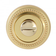 Фиксатор поворотный Extreza WC R03 полированная латунь F01