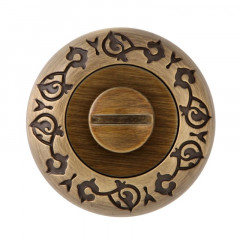 Фиксатор поворотный Extreza WC R04 матовая бронза F03