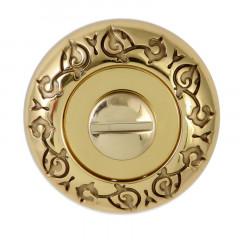 Фиксатор поворотный Extreza WC R04 полированное золото F01