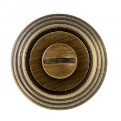 Фиксатор поворотный Extreza WC R05 матовая бронза F03