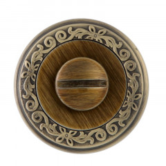 Фиксатор поворотный Extreza WC R06 матовая бронза F03