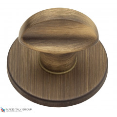 Фиксатор поворотный на круглом основании Fratelli Cattini WC-2 7.7-BY матовая бронза