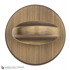 Фиксатор поворотный на круглом основании Fratelli Cattini WC-2 7FS-BY матовая бронза