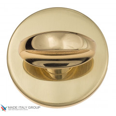 Фиксатор поворотный на круглом основании Fratelli Cattini WC-2 7FS-OLV полированная латунь