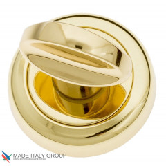 Фиксатор поворотный на круглом основании Fratelli Cattini WC-2 D1-OLV полированная латунь