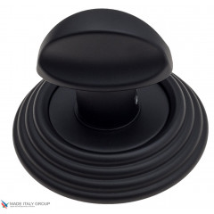 Фиксатор поворотный на круглом основании Fratelli Cattini WC-2 D8-NM матовый черный