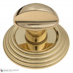 Фиксатор поворотный на круглом основании Fratelli Cattini WC-2 D8-OLV полированная латунь