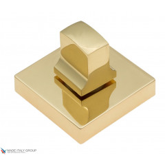 Фиксатор поворотный на квадратном основании Fratelli Cattini WC 8-OLV полированная латунь