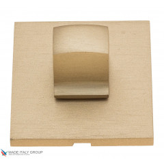 Фиксатор поворотный на квадратном основании Fratelli Cattini WC 8FS-BS матовая латунь