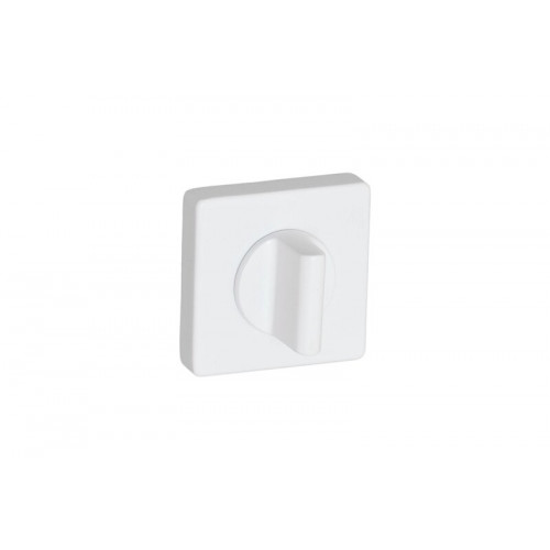 Завертка Фиксатор SYSTEM WC SQ AL315 белый матовый