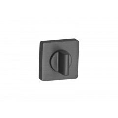 Фиксатор SYSTEM WC SQ BBN черный матовый никель