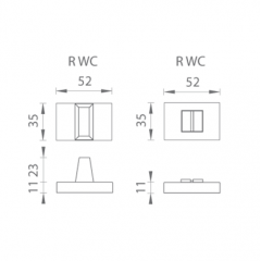 Фиксатор сантехнический Tupai 3045RE-03 хром