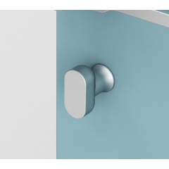 Фиксатор NUDA WC PURE, BAAR AL7 белый глянцевый