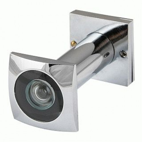 Глазок дверной, КВАДРАТНЫЙ, DV2, 16/55х85 Хром