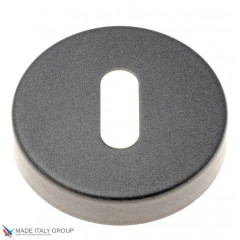 Накладка под ключ буратино на круглом основании Fratelli Cattini KEY 7-GA антрацит серый 2 шт.
