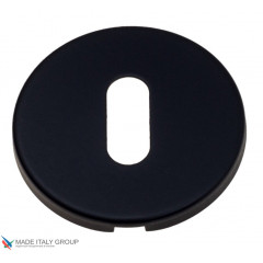 Накладка под ключ буратино на круглом основании Fratelli Cattini KEY 7FS-NM матовый черный 2 шт.