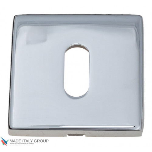 Накладка Накладка под ключ буратино на квадр. основании Fratelli Cattini KEY 8FS-CR полированный хром 2 шт.