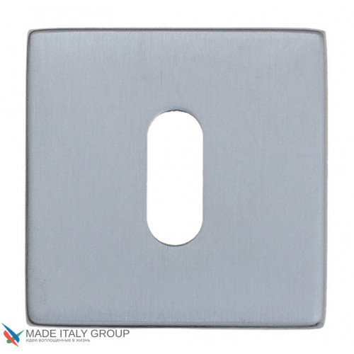 Накладка Накладка под ключ буратино на квадр. основании Fratelli Cattini KEY 8FS-CS матовый хром 2 шт.