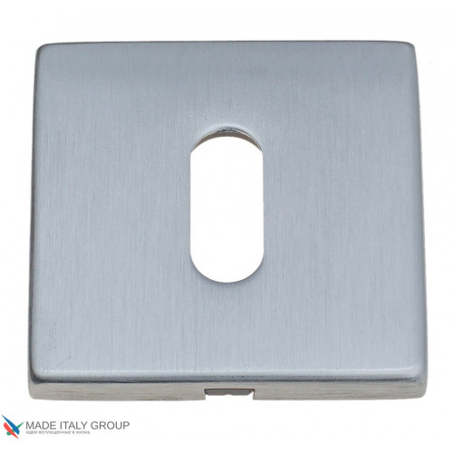Накладка Накладка под ключ буратино на квадр. основании Fratelli Cattini KEY 8FS-CS матовый хром 2 шт.