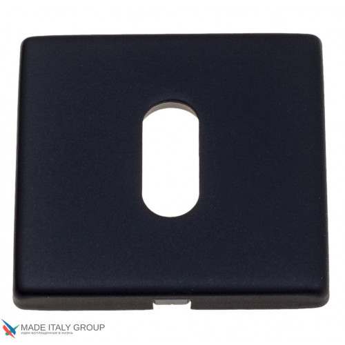 Накладка Накладка под ключ буратино на квадр. основании Fratelli Cattini KEY 8FS-NM матовый черный 2 шт.