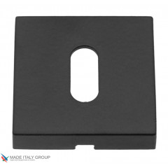 Накладка под ключ буратино на квадратном основании Fratelli Cattini KEY 8-NM матовый черный 2 шт.