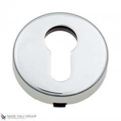 Накладка под цилиндр на круглом основании Fratelli Cattini CYL 7-CR полированный хром 2 шт.