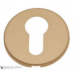 Накладка под цилиндр на круглом основании Fratelli Cattini CYL 7FS-KD золото крайола 2 шт.