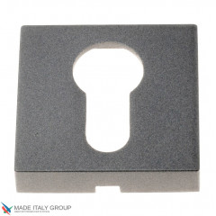 Накладка под цилиндр на квадратном основании Fratelli Cattini CYL 8-GA антрацит серый 2 шт.