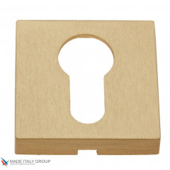 Накладка под цилиндр на квадратном основании Fratelli Cattini CYL 8-KD золото крайола 2 шт.