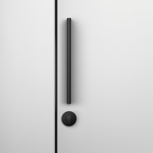 Накладка Магнитная накладка круглая черный под цилиндр TiN-K