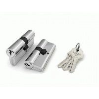 Цилиндровый механизм 100 CA 65 mm (25+10+30) 3 кл. Хром