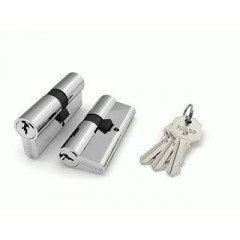 Цилиндровый механизм 100 CA 65 mm (25+10+30) 3 кл. Хром