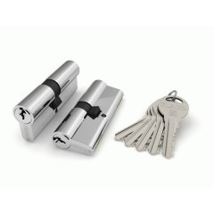 Цилиндровый механизм R300/80 mm (30+10+40) 5 кл. Хром