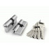 Цилиндровый механизм R600/60 mm (25+10+25) 5 кл. Хром