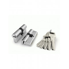 Цилиндровый механизм R600/70 mm (25+10+35) 5 кл. Хром