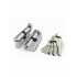 Цилиндровый механизм с вертушкой R602/90 mm (40+10+40) 5 кл. Хром