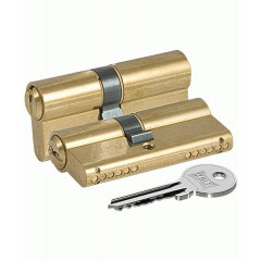 Цилиндровый механизм 164 GN/80 (30+10+40) 3 кл. Латунь