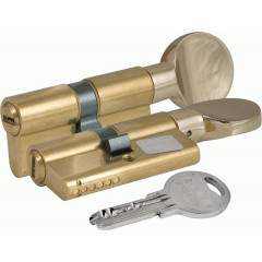 Цилиндровый механизм  с вертушкой 164 SM/80 (30+10+40) 5 кл. Латунь