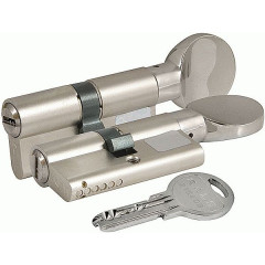 Цилиндровый механизм  с вертушкой 164 SM/90 (40+10+40) 5 кл. Латунь