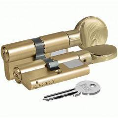 Цилиндровый механизм с вертушкой 164 SM/68 (26+10+32) 5 кл. Латунь