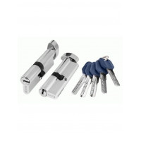 Цилиндровый механизм с вертушкой Z402/70 mm (30+10+30) 5 кл. Хром
