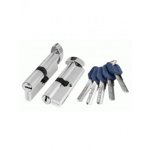 Цилиндровый механизм с вертушкой Z402/70 mm (30+10+30) 5 кл. Хром