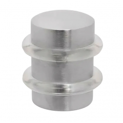 Стопор 1538 (Е-329) с 2 резинками матовый хром