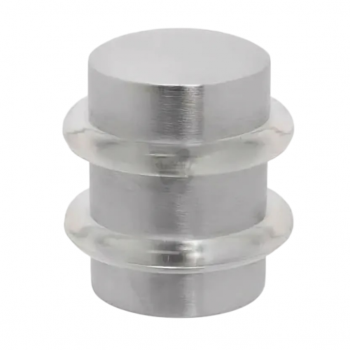 Стопор 1538 (Е-329) с 2 резинками матовый хром